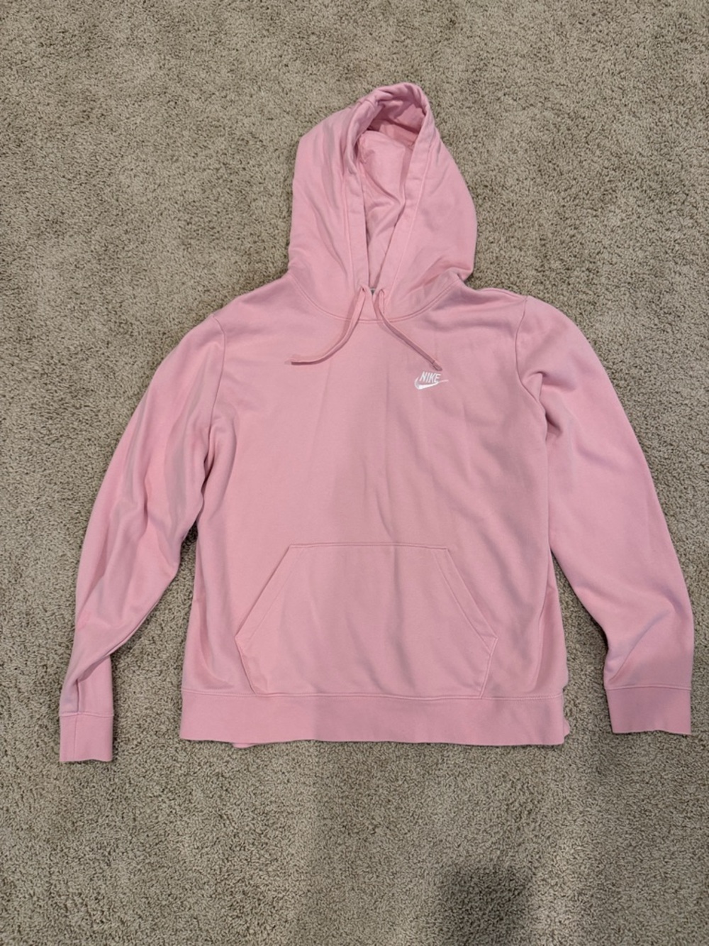 Nike Light Pink Women's Pullover Hoodie